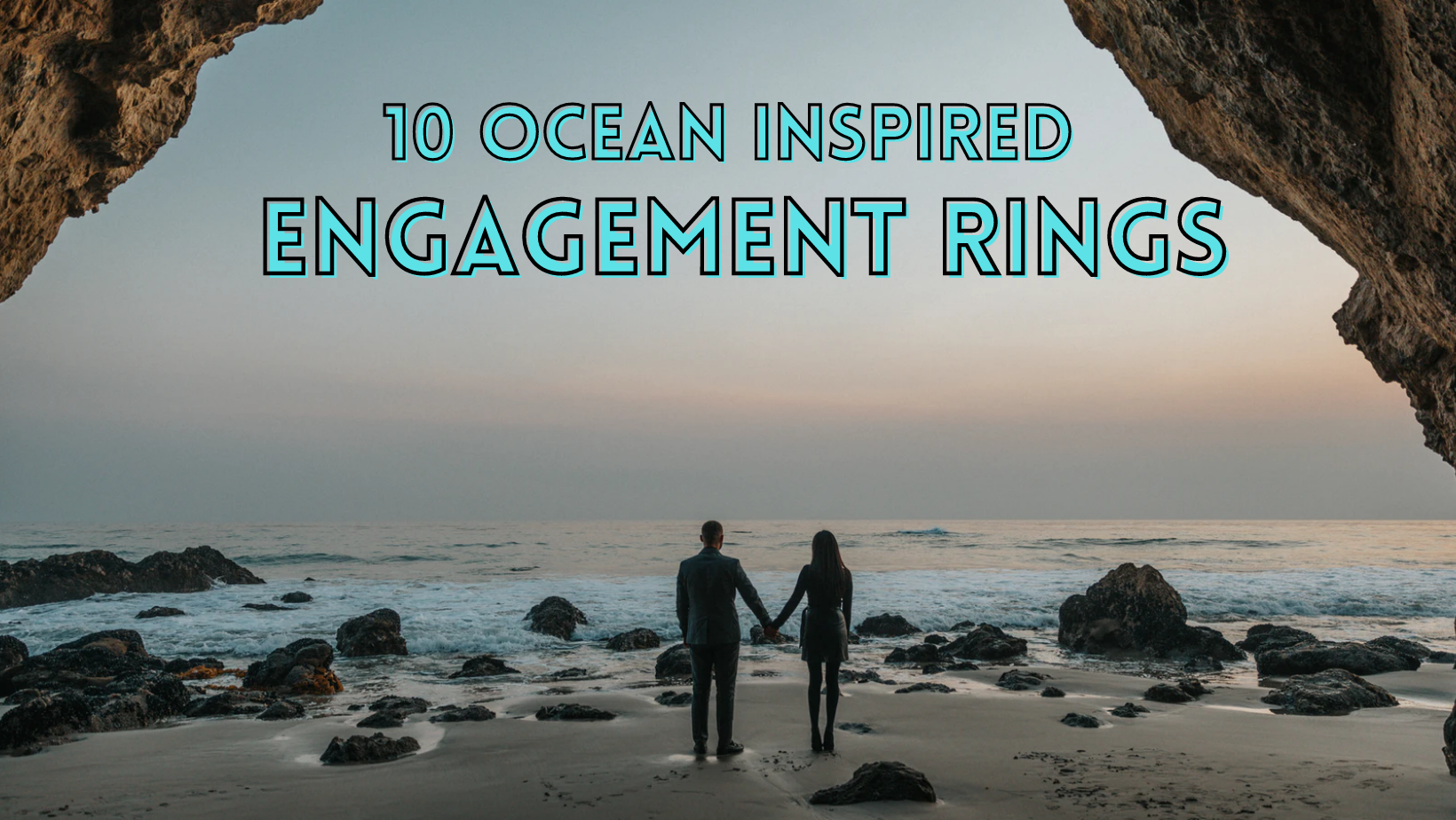 Show-Stopping Ocean-Inspired Engagement Rings