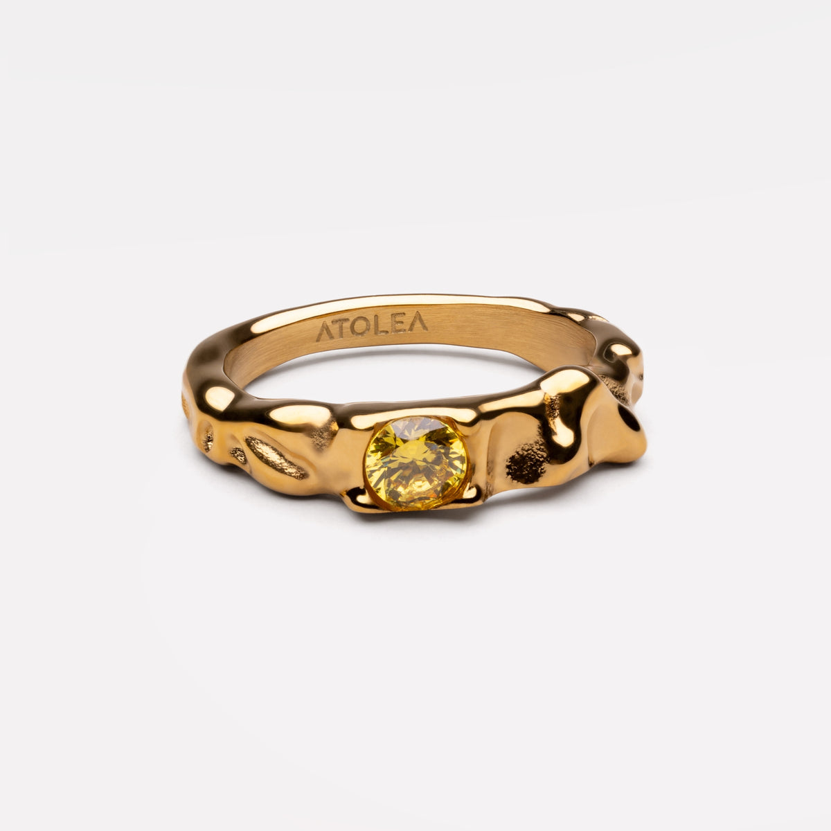 Amber Honey Ring