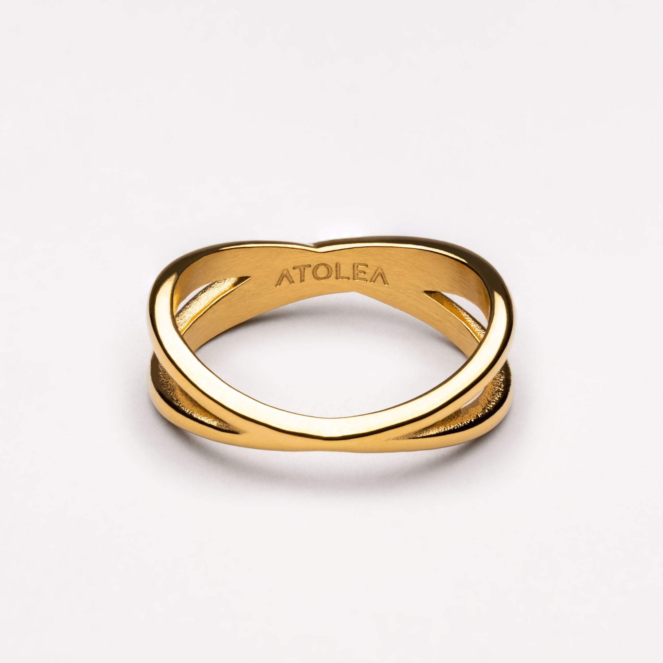 Cross Ring Gold