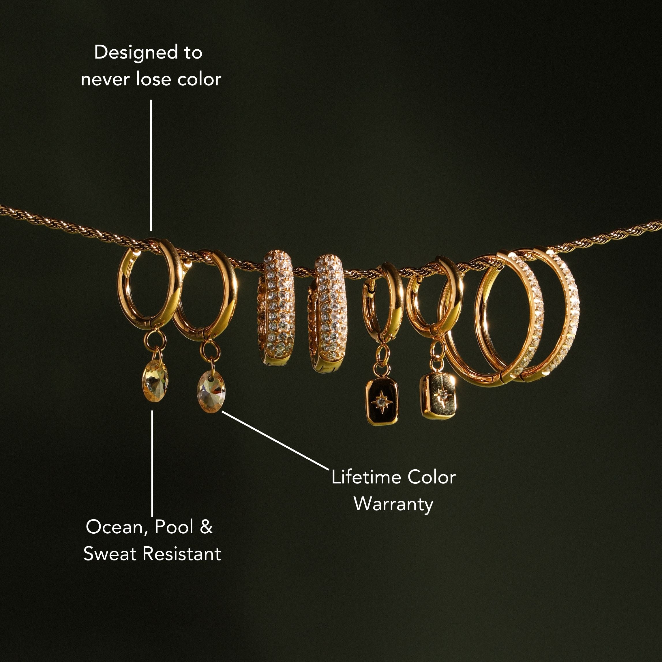 Delicate Drop Earrings