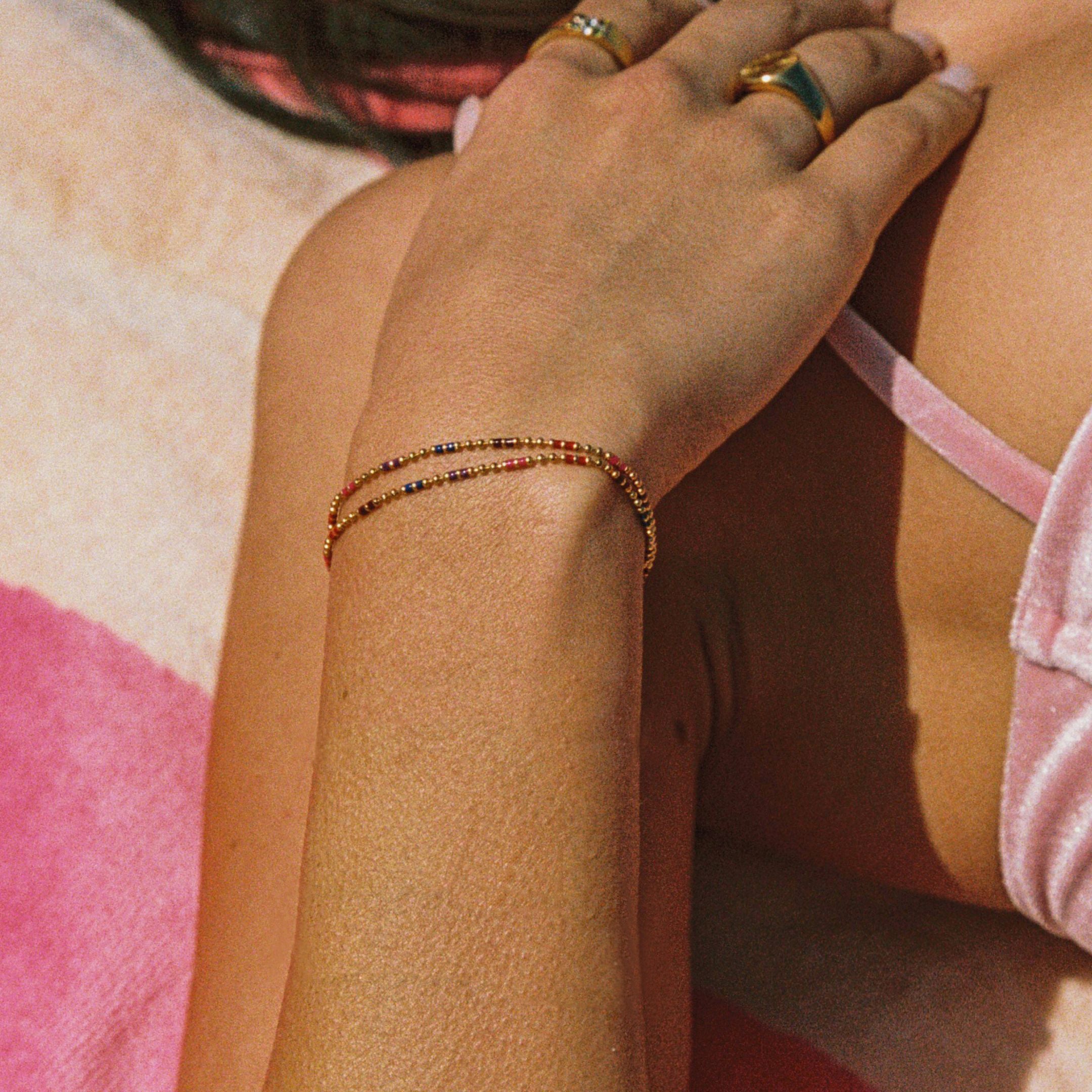 Double Beaded Bracelet