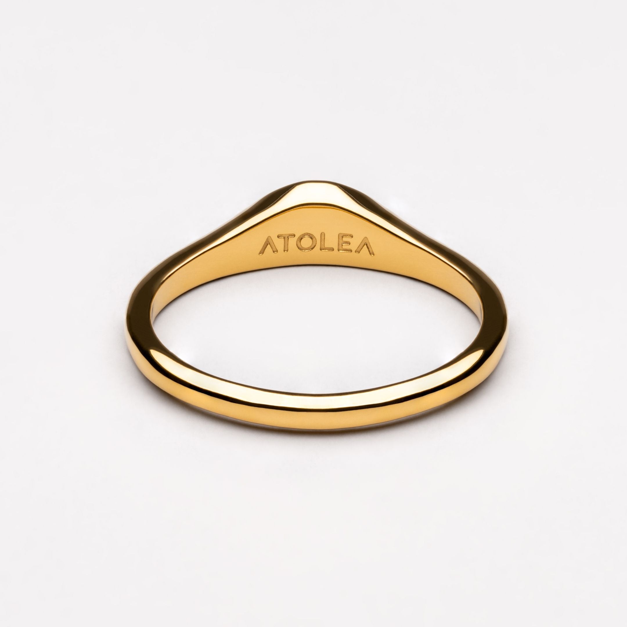 Gold Half Sun Ring