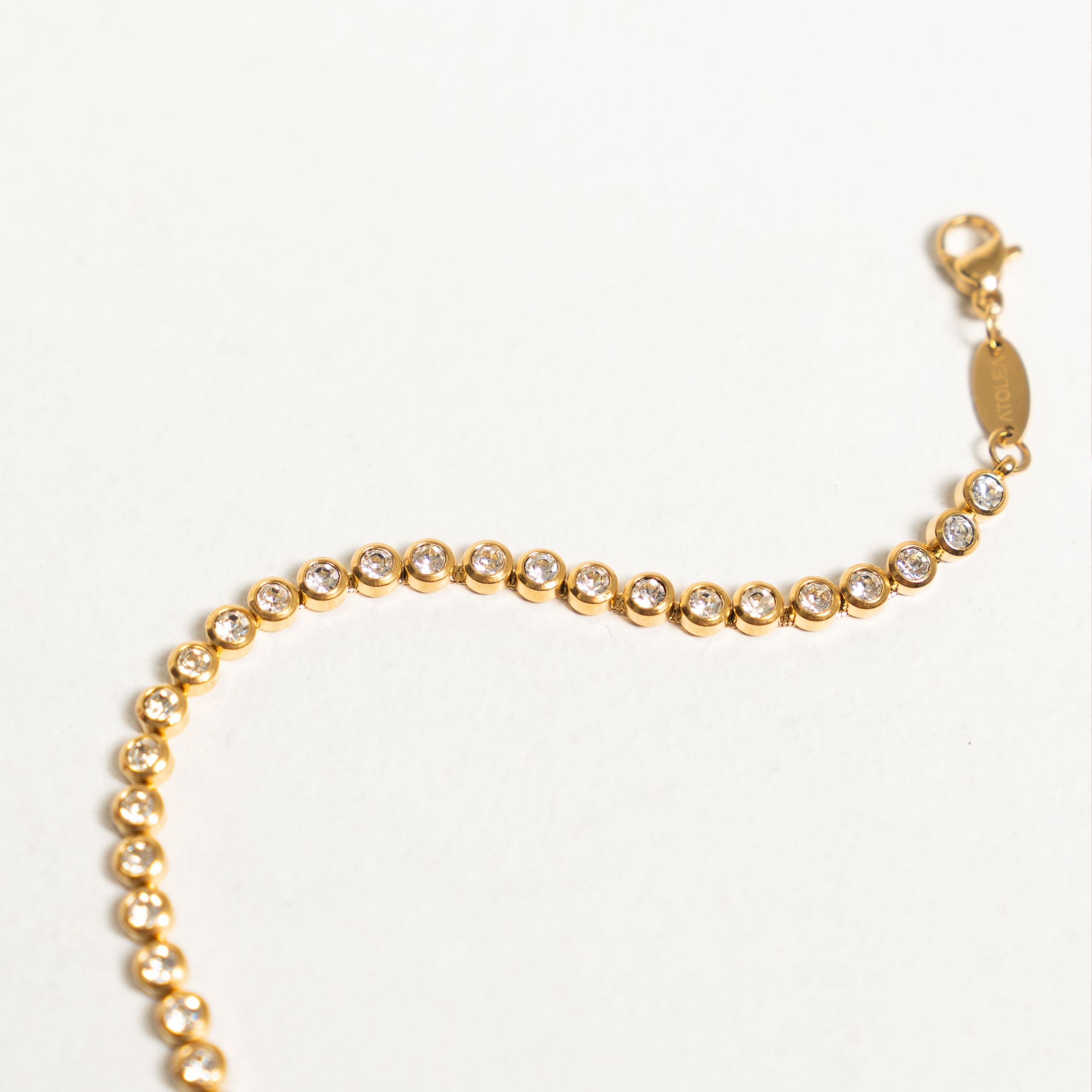 Gold Tennis Bracelet