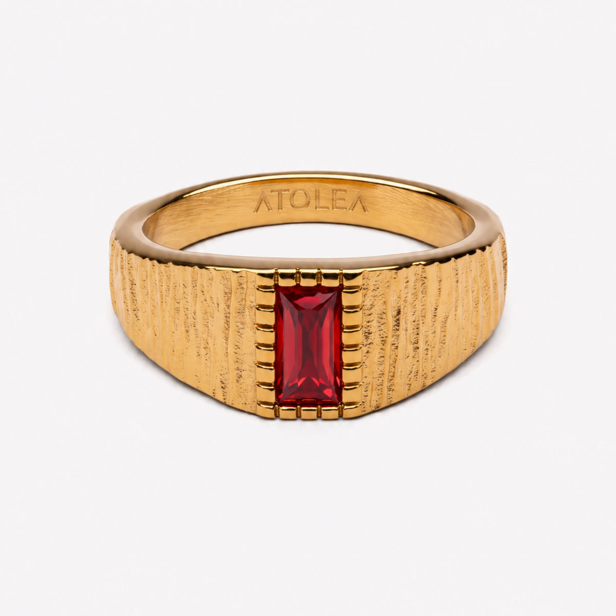 Golden Ember Ring