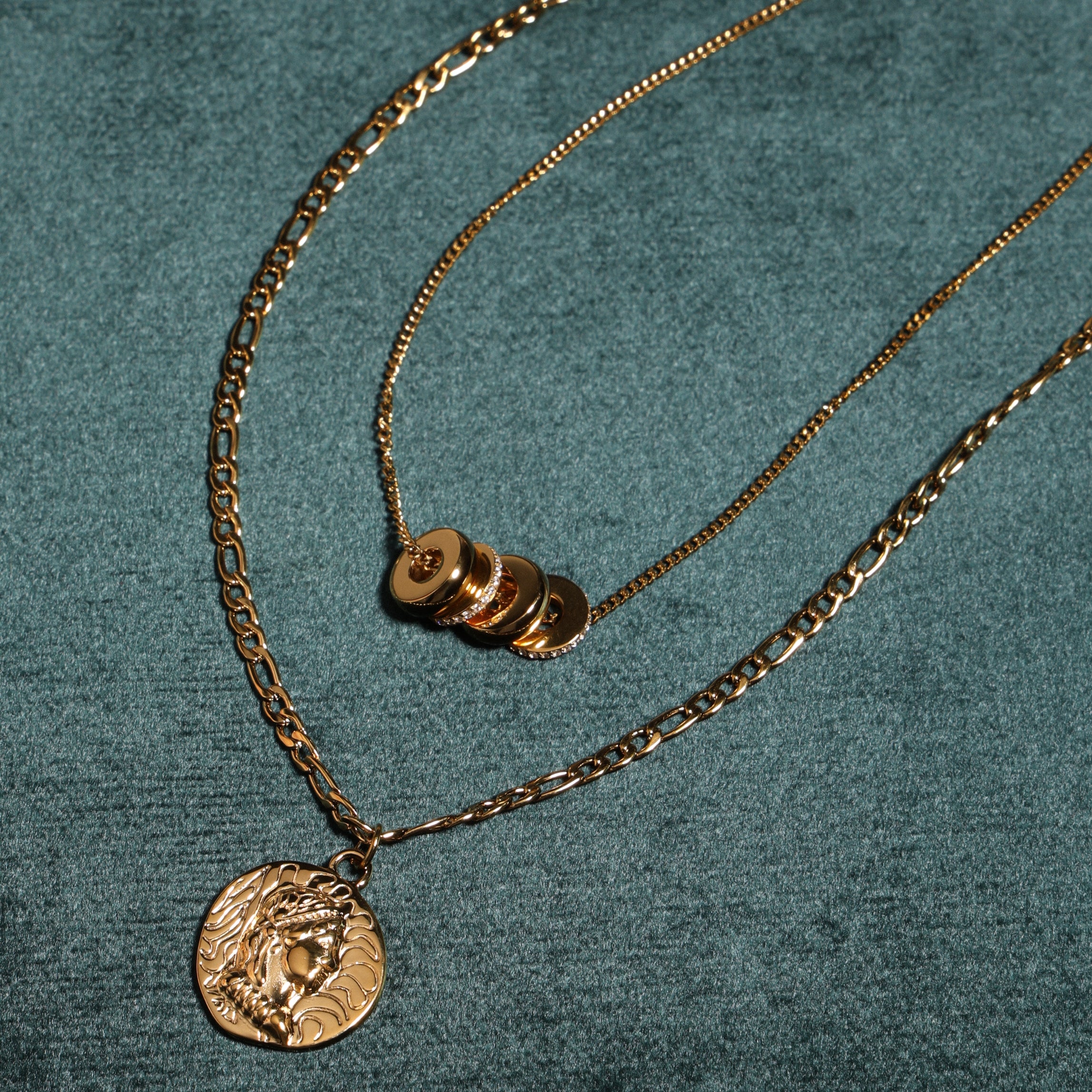 Golden Layered Necklace