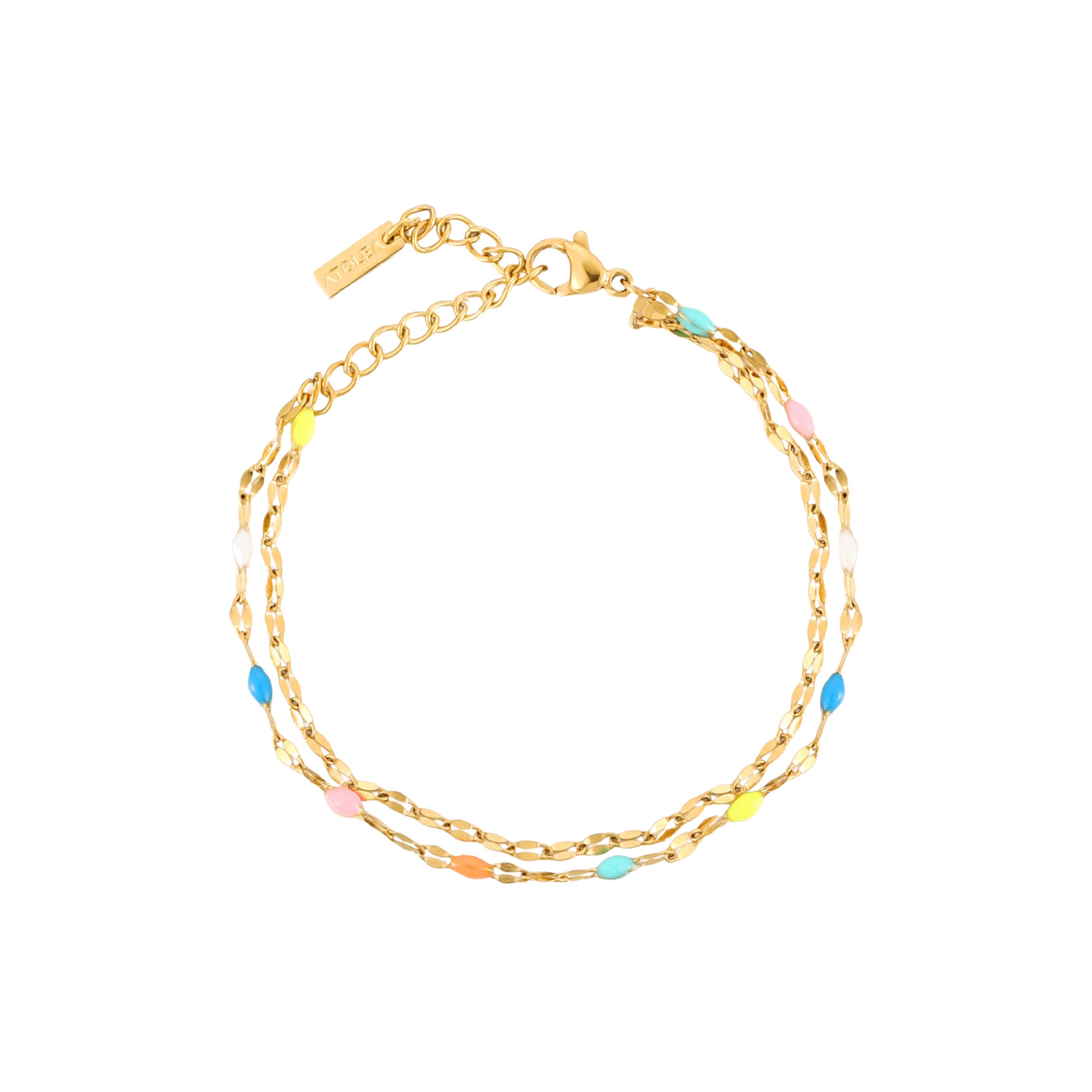 Golden Rainbow Bracelet