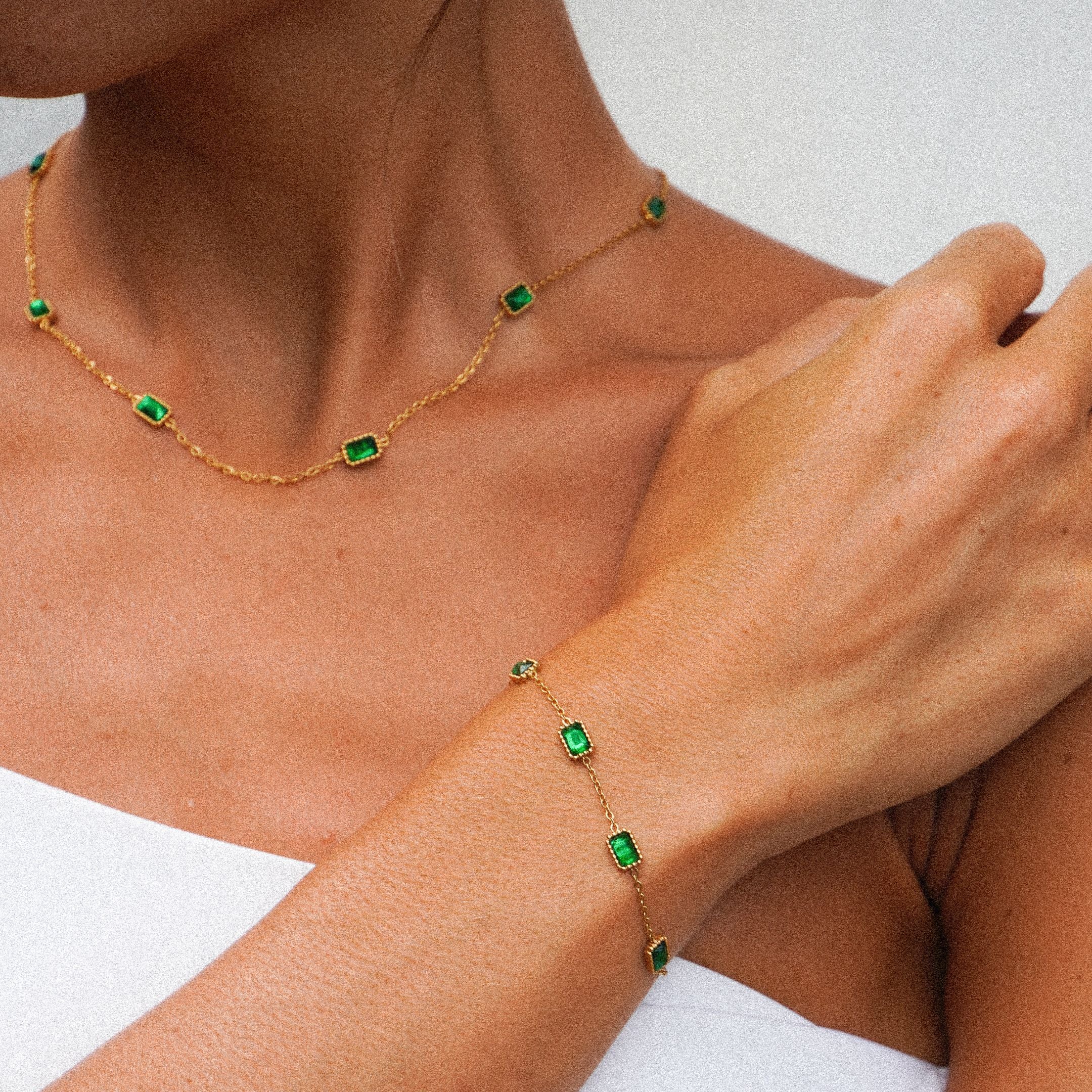 Green Zircon Jewelry