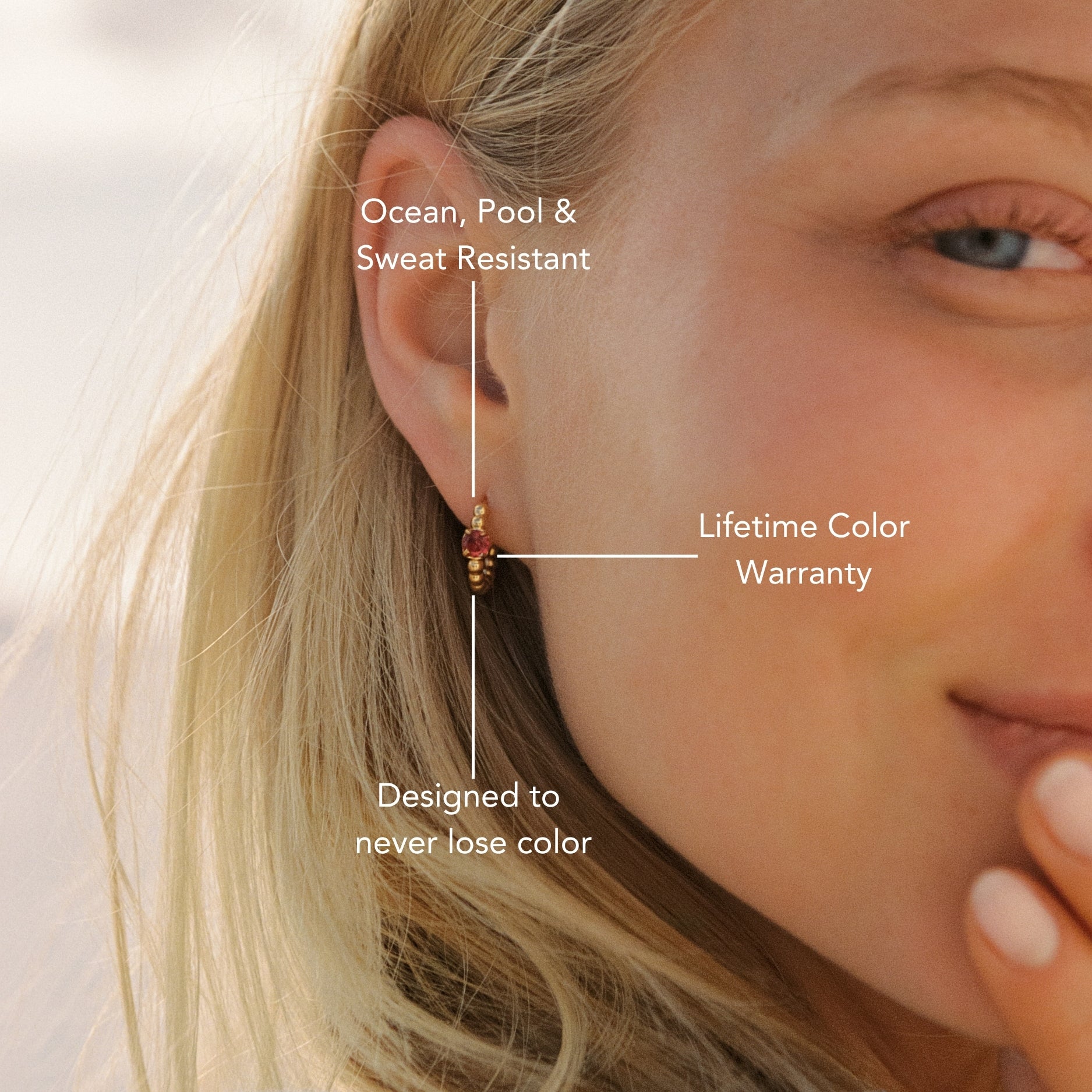 Grenadine Hoops Detail