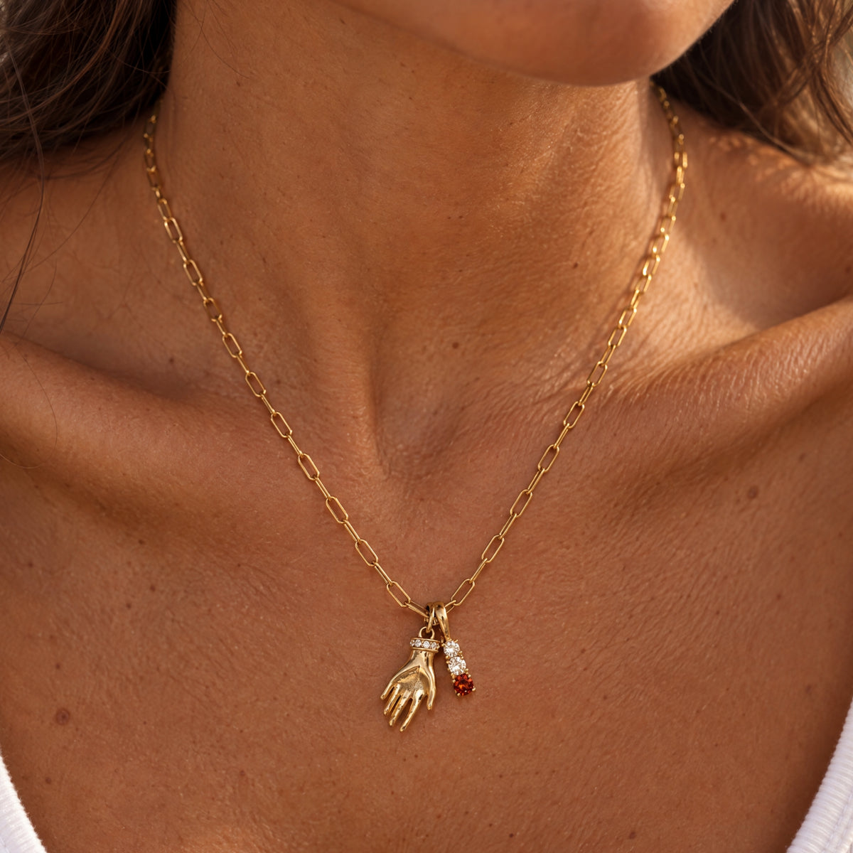 Hand Necklace