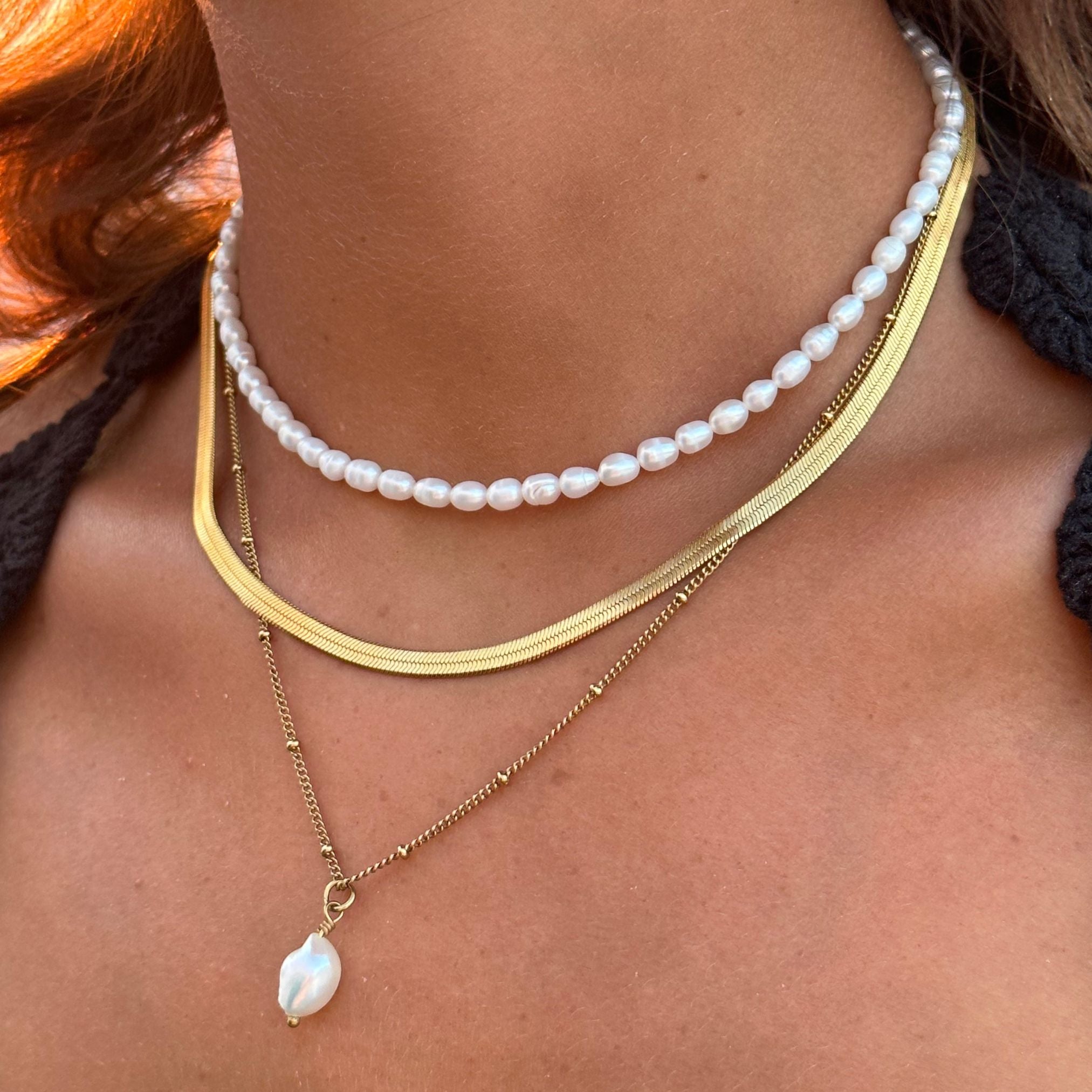 Jewelry Pearl Bunde