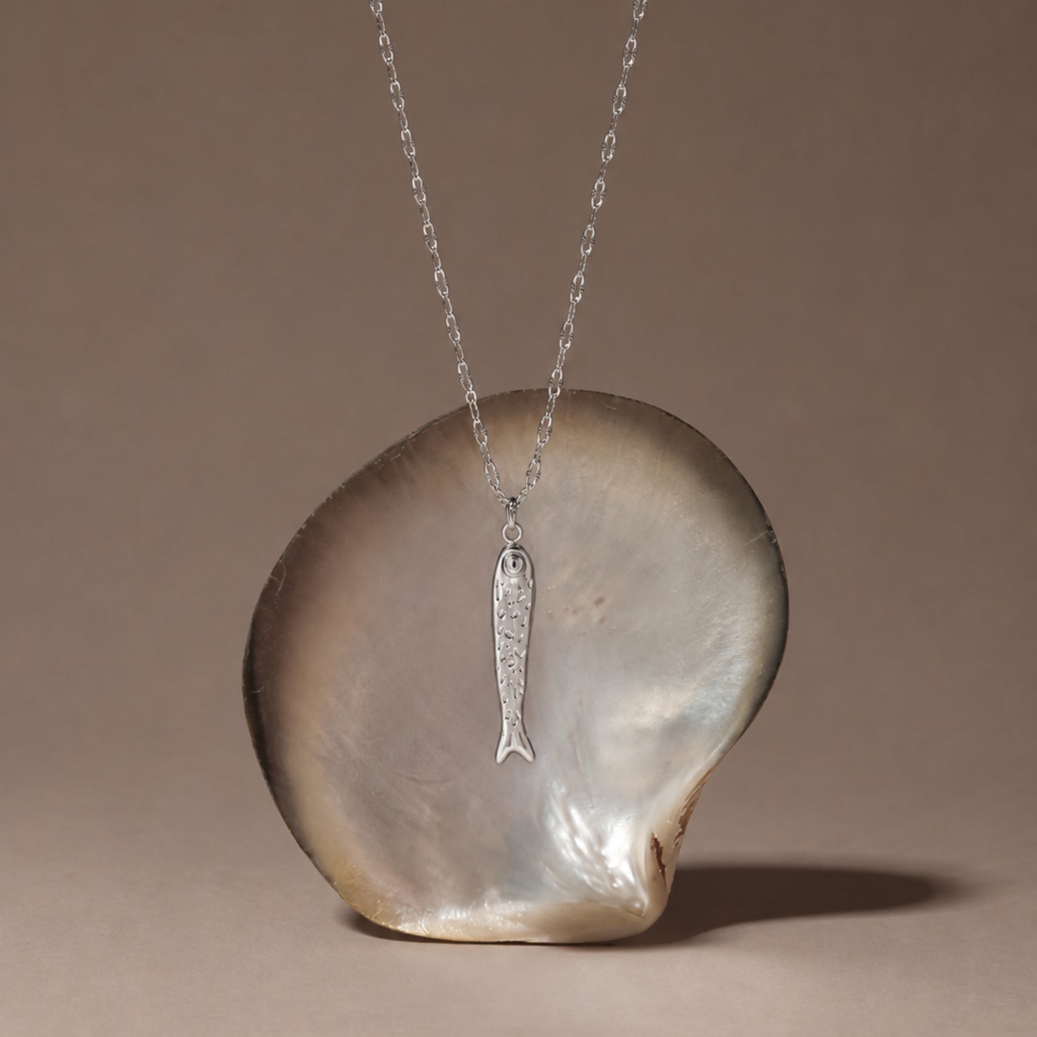 Minimalist Fish Necklace 