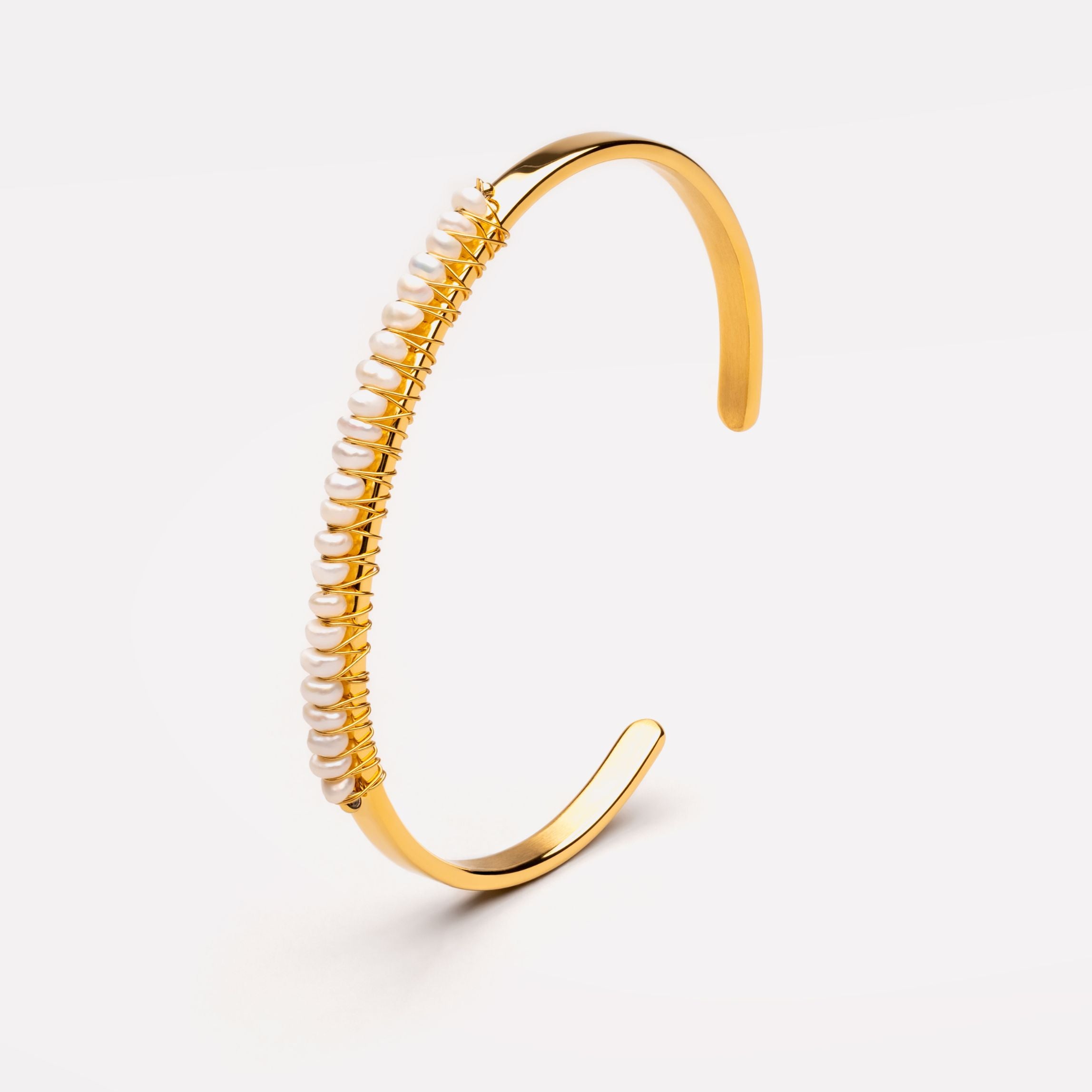 Real Pearls Cuff