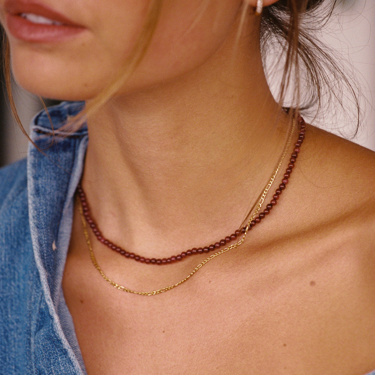 Red Garnet Necklace