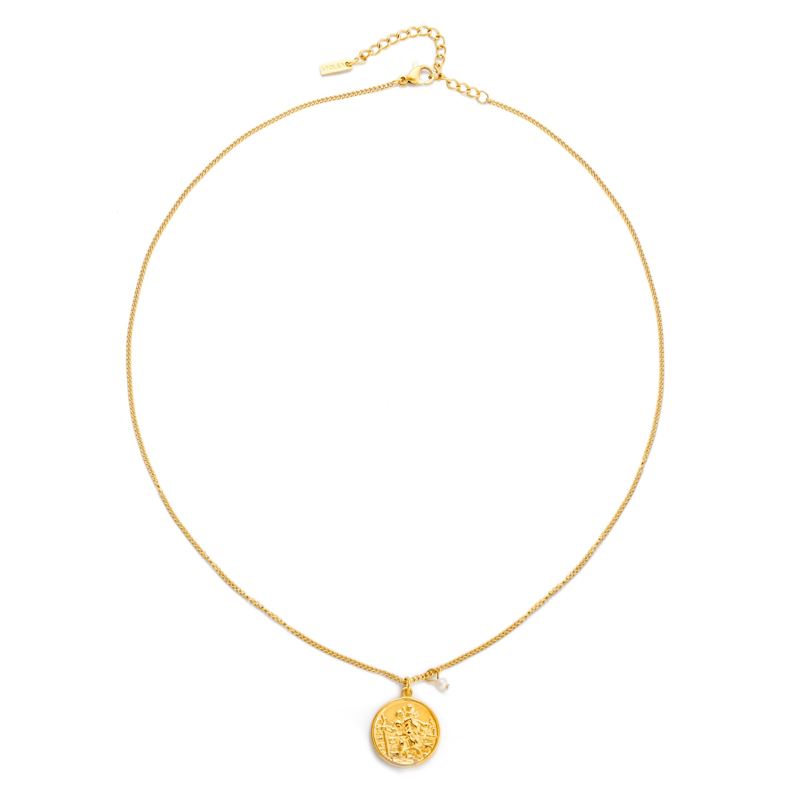 Saint Medallion Necklace