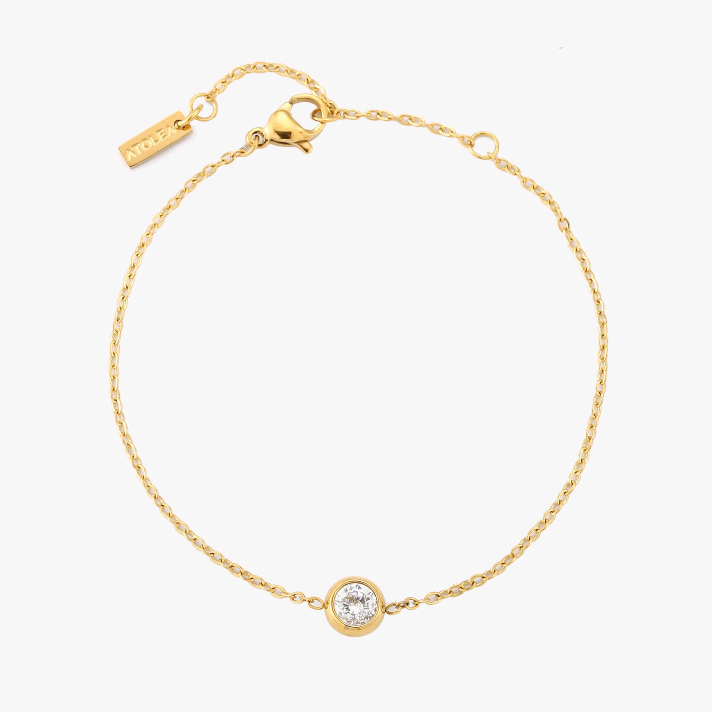 Single Zircon Bracelet