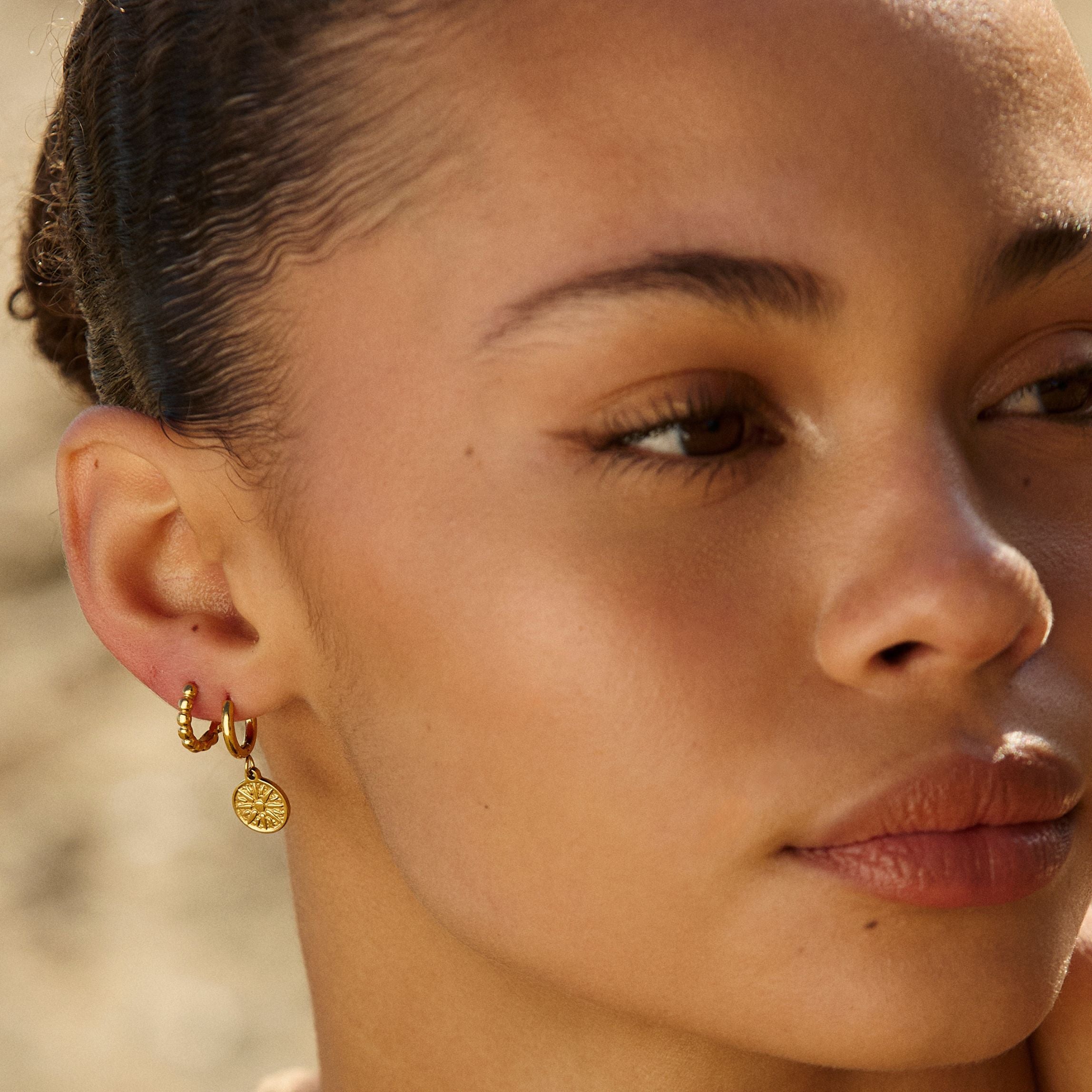 Summer Gold Earrings