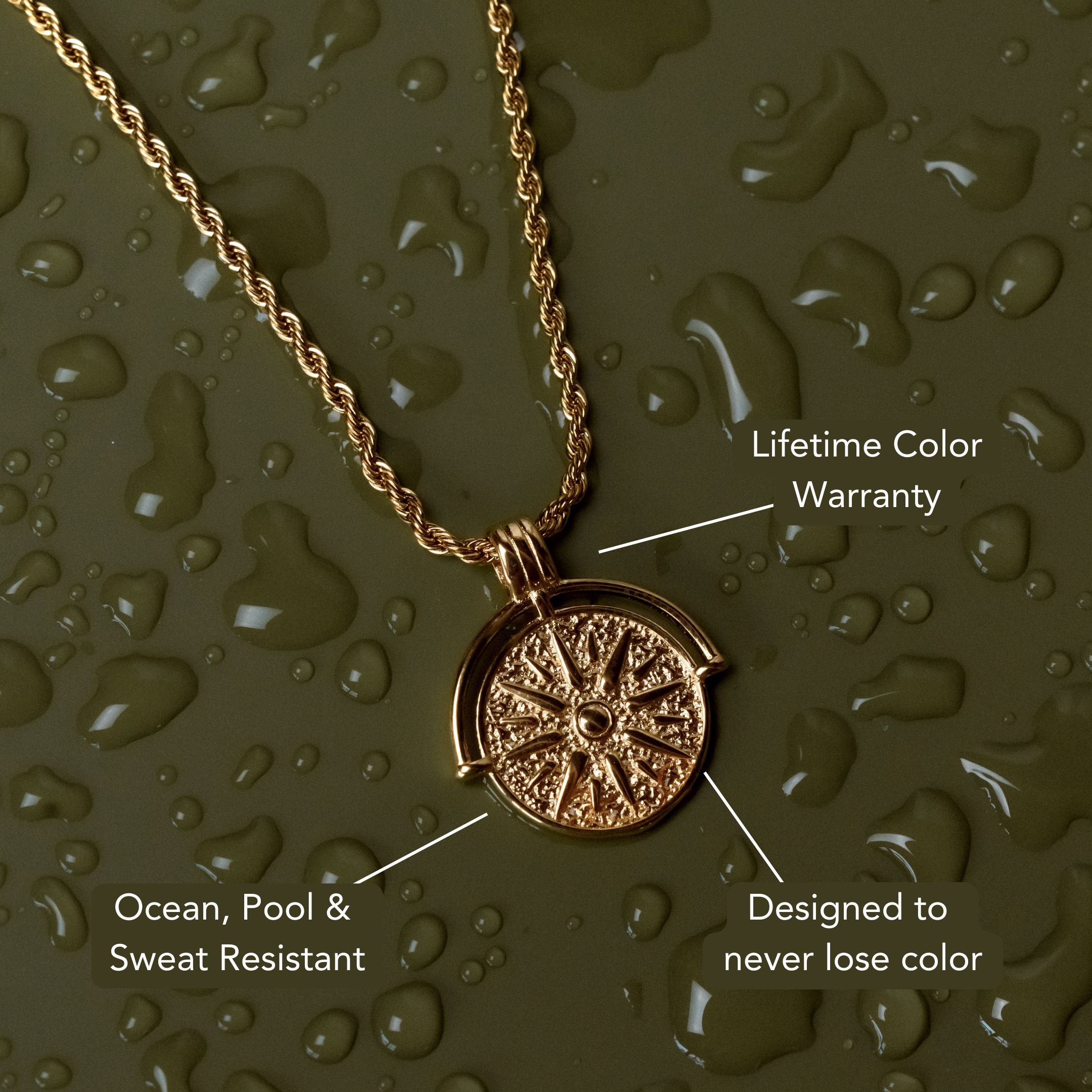 Sun Waterproof Necklace