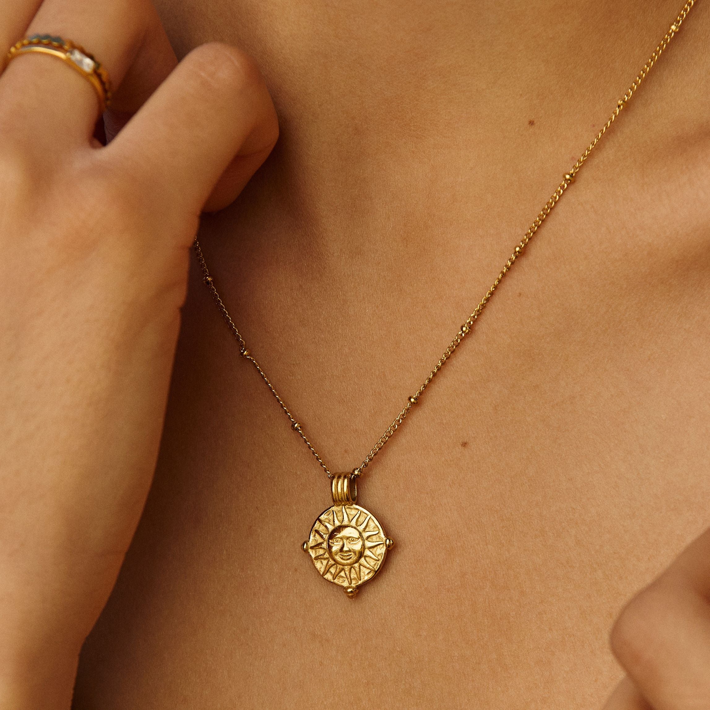 Waterproof Sun Necklace