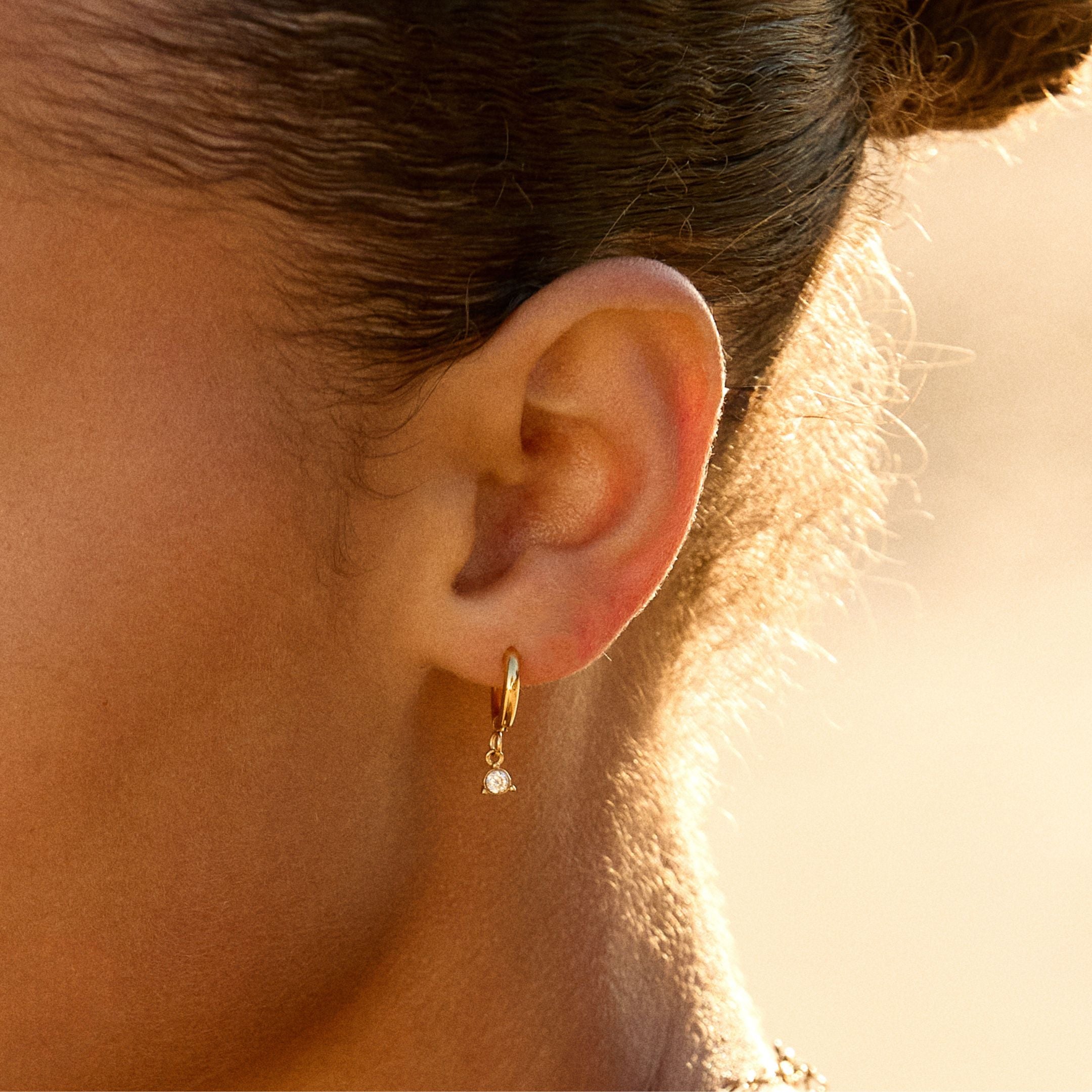 white stone hoops