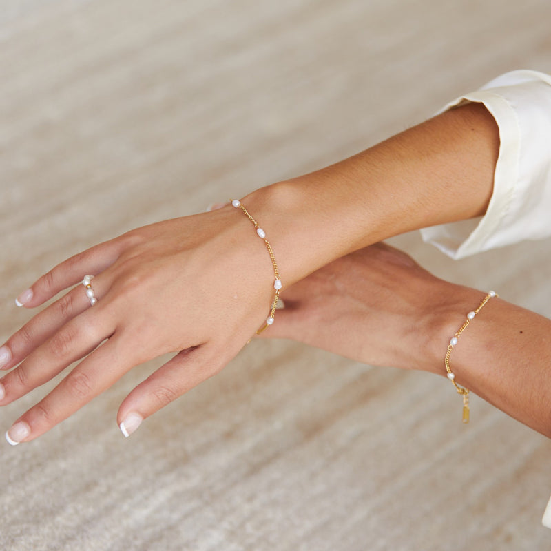 Genuine Pearls Bracelet
