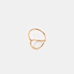 Gold Oval ring