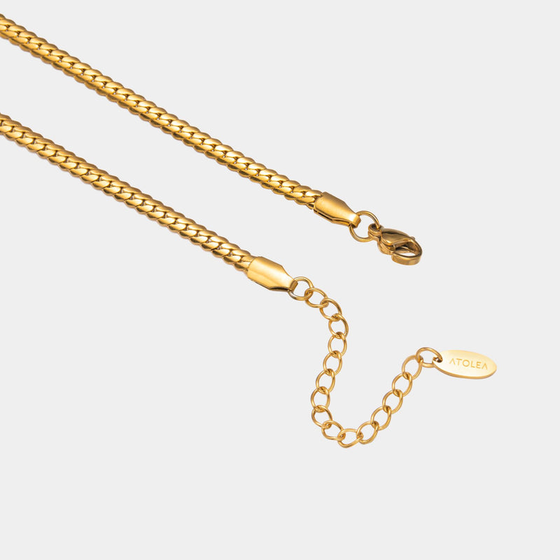 Gold water resistant chain