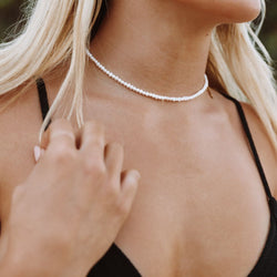 Mini Freshwater Pearl Choker Necklace