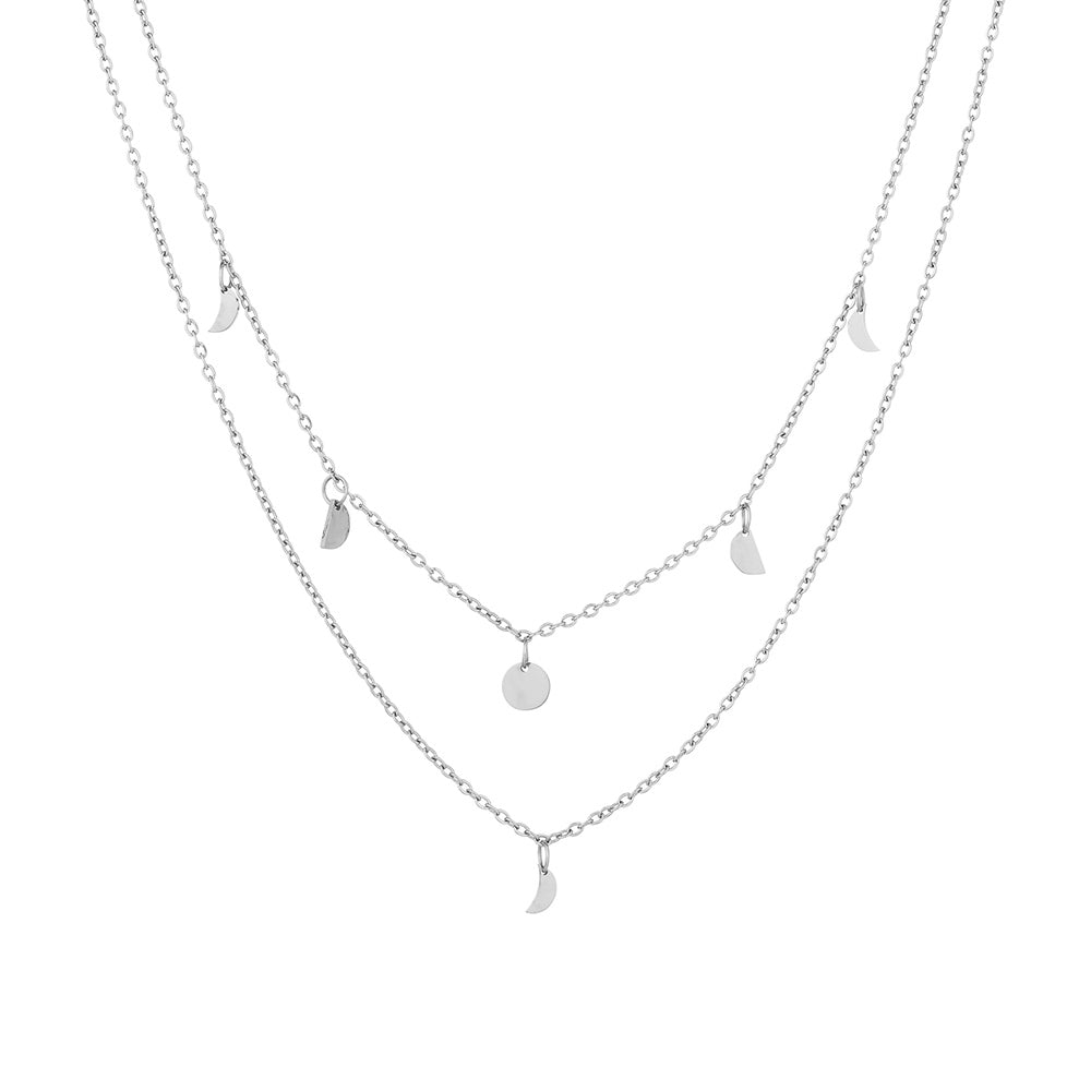 Rio Boho Layered Necklace Full Chain