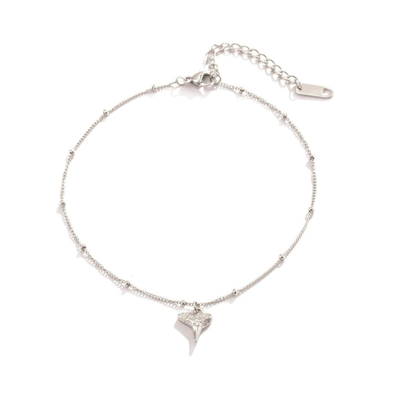 Shark Tooth Anklet
